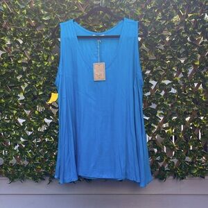 Blue Sky Clothing Fion Tank - Sky Blue 1x